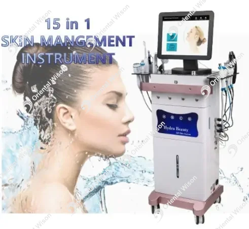 15 in 1 Hydro -gezichtsmachine voor huidverzorging