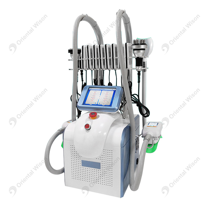 Cryolipolysis 40K Cavitatie RF Lipolaser Schoonheidsmachine