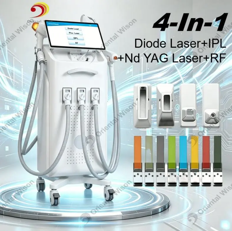 Diodelaser IPL YAG Laser RF-machine