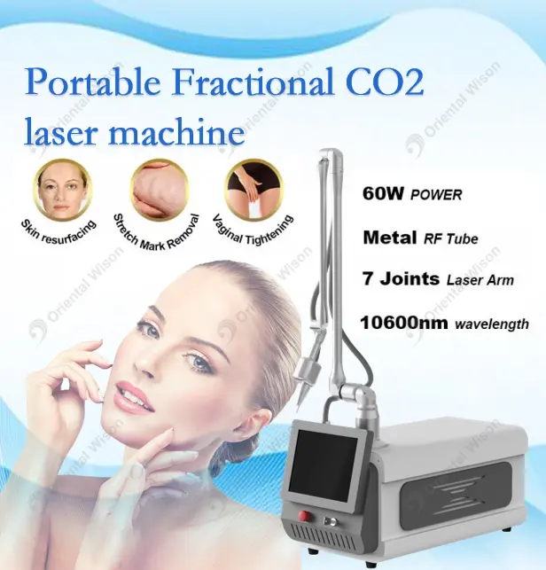 Draagbare fractionele CO2 -lasermachine