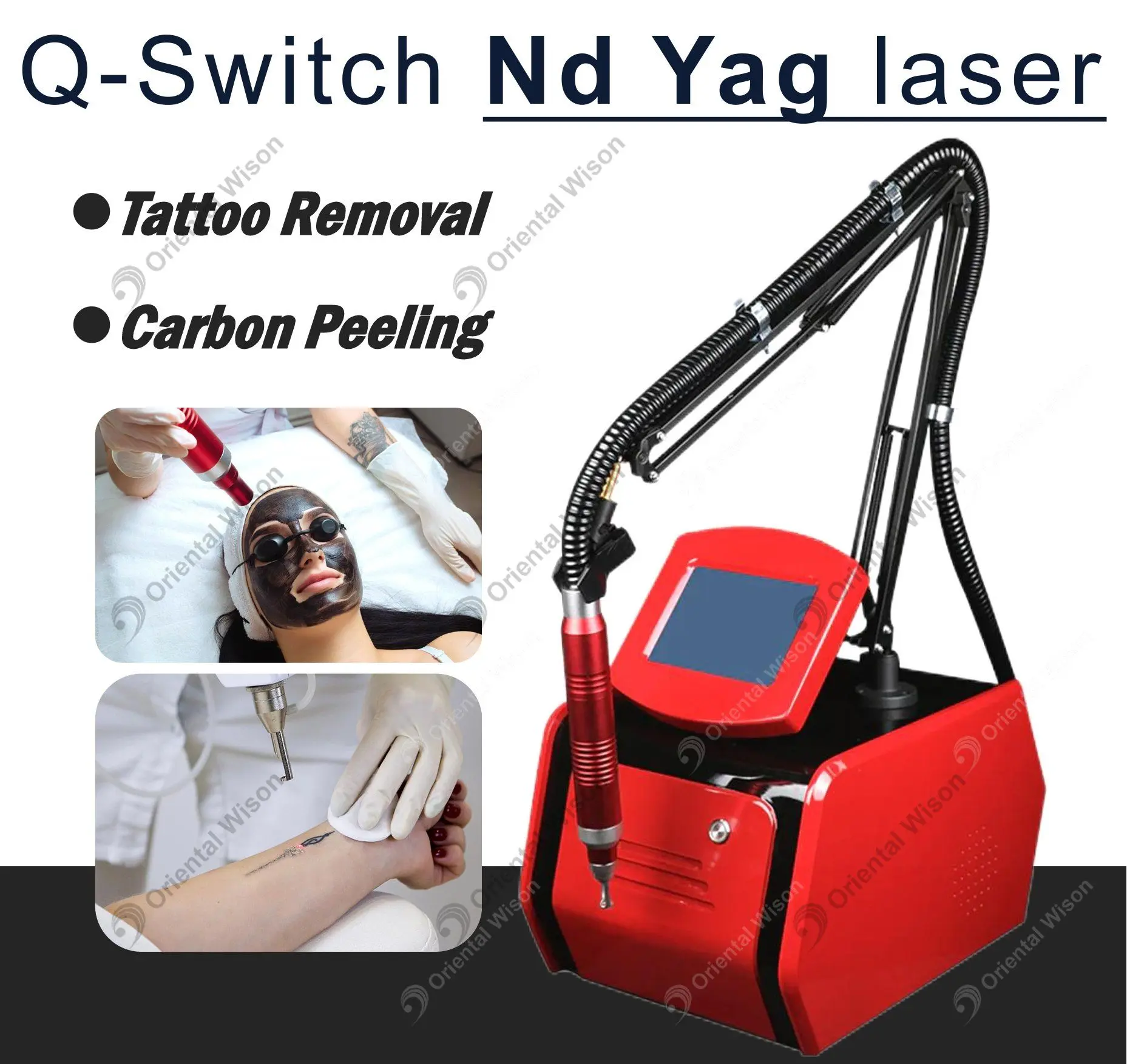Q-Switch Nd Yag desktoplasermachine